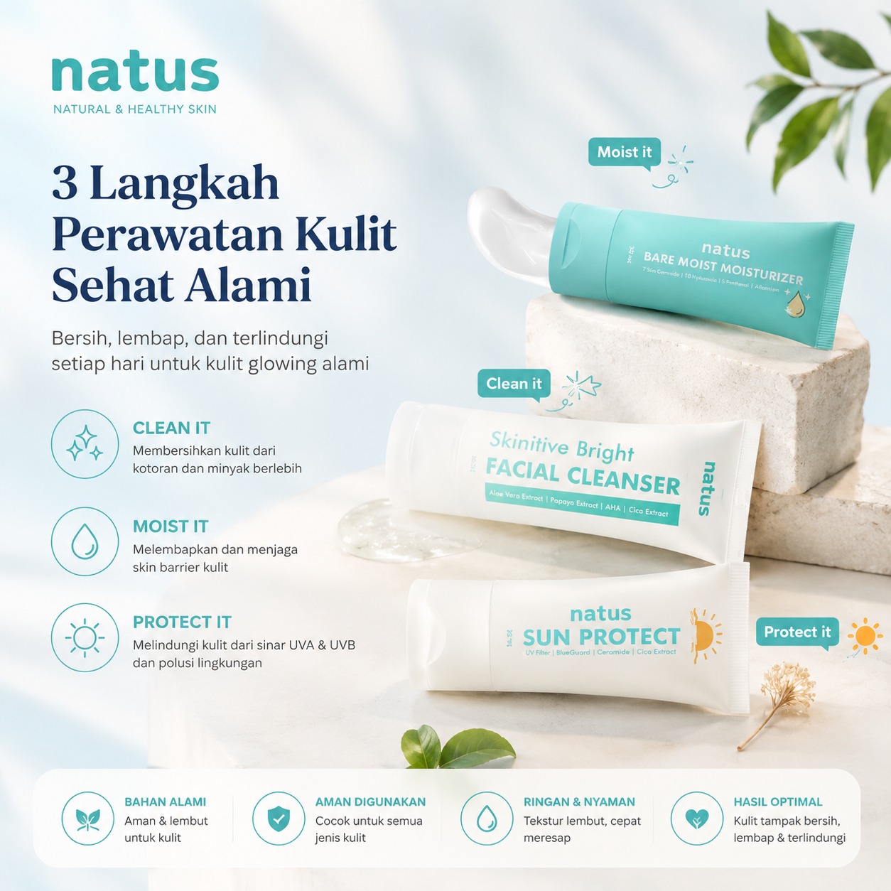 Natus 3 Steps Skincare